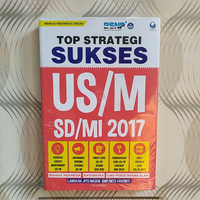 TOP STRATEGI SUKSES US/M SD. MI. Kumpulan soal-soal US  SD/MI.