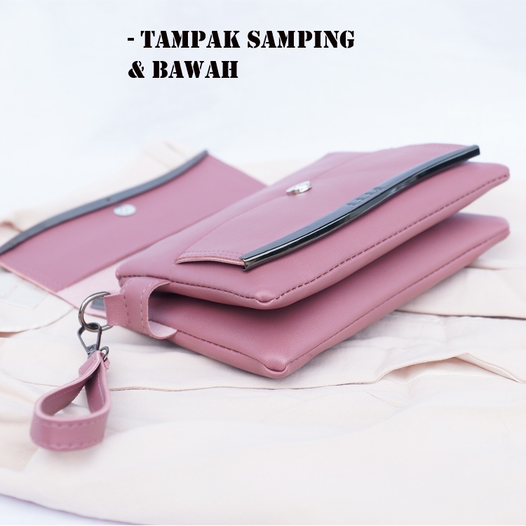 TUAH SLIMBAGS ( Terbaru 2022 ) / SLingbag Minixo Clutch 2 Ruang Doble BeheL Lengkung NekeL High quality MX 24-39 / Dompet Hp &amp; Uang Wanita / Handbag Wanita / Tas wanita Terbaru kekinian