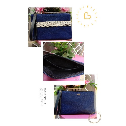 CLUTCH WANITA DENIM PROMO!!! TERMURAH