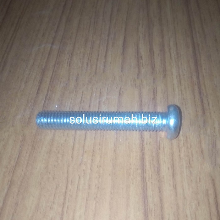 BAUT MESIN Plus + 8mm 5cm M8 X 50MM GEROBAK DORONG ARTCO BLOM MOR MUR