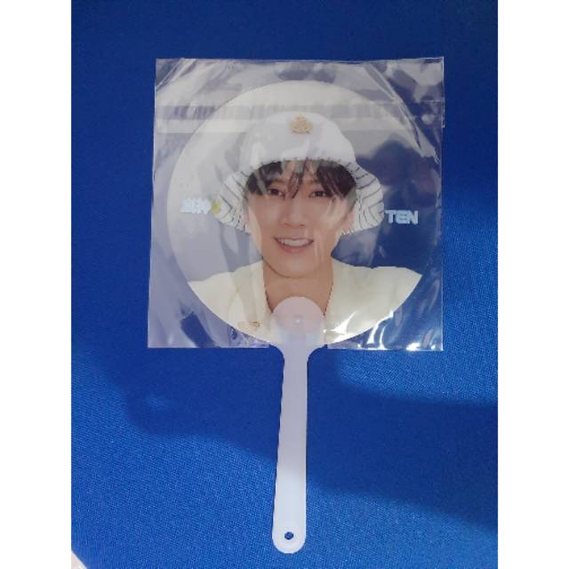 (Booked) - WayV Ten Mini Clear Fan (from Summer Vacation 2019 Kit)