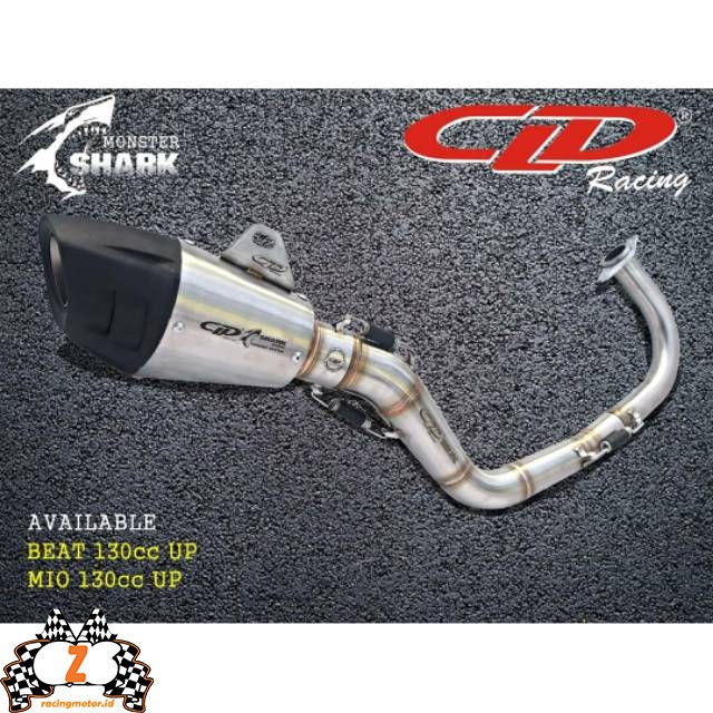 Knalpot Mio CLD Racing Shark Series Original
