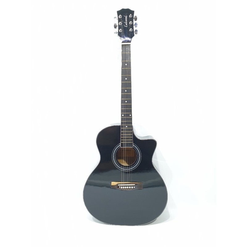 Gitar Akustik Merk Lakewood Hitam Natural Sunkay Trusrod Senar String Murah Jakarta Pemula