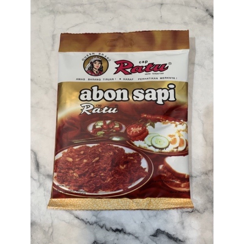 

Abon Sapi Cap Ratu 90g