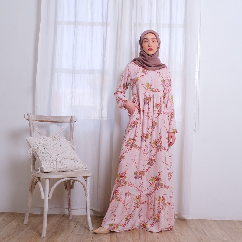 MAWAR DRESS by hawacorner HOMEDRESS RAYON