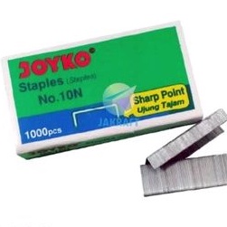 

(1 pack kecil) Isi staples joyko no.10 satuan