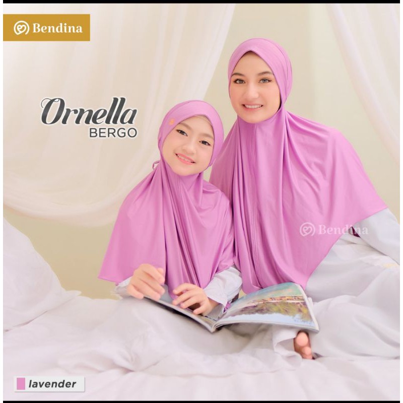 bergo Ornella couple ibu dan anak bergo cantik bendinna