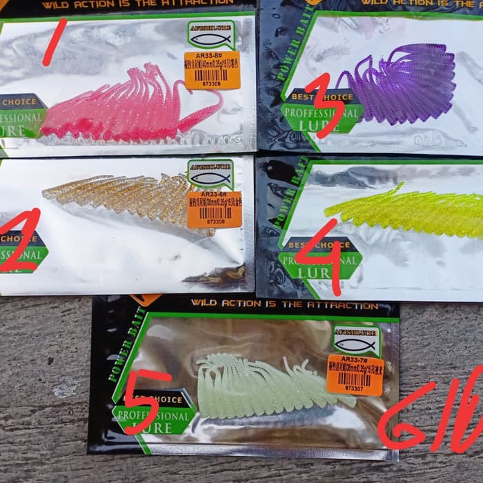 Softlure Afishlure for ajing game