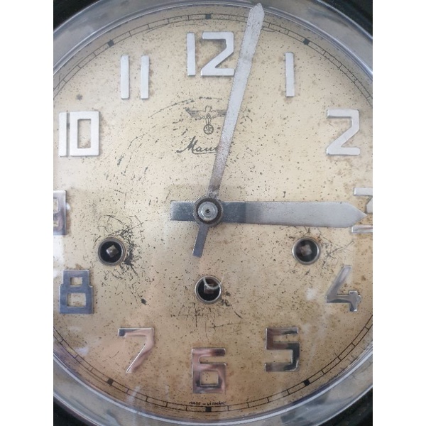 Jam Antik MAUTHE made in Germany 3 lubang 8 senar