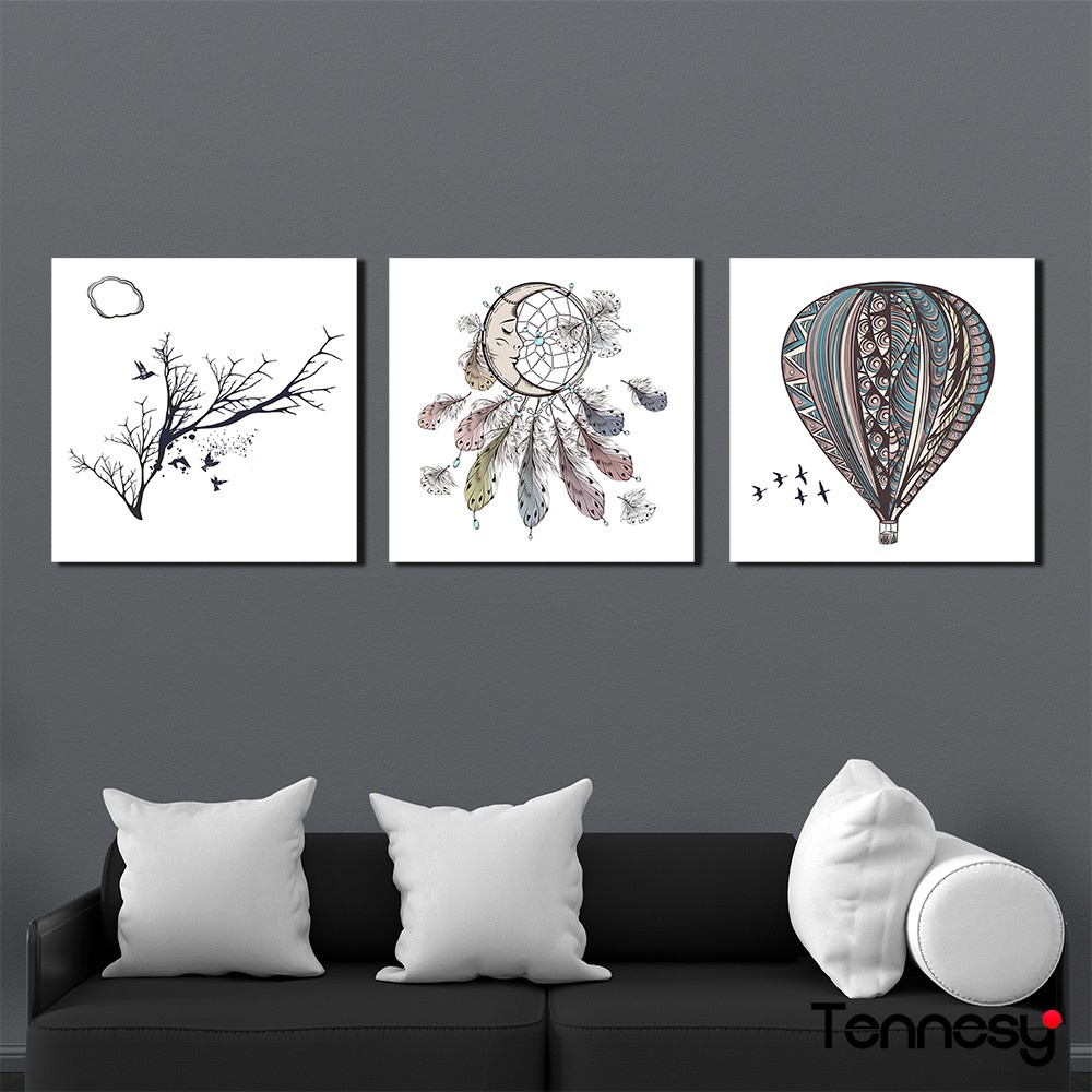 HIASAN DINDING WALL DECOR PAJANGAN POSTER DEKORASI KAMAR RUMAH DREAM CATCHER