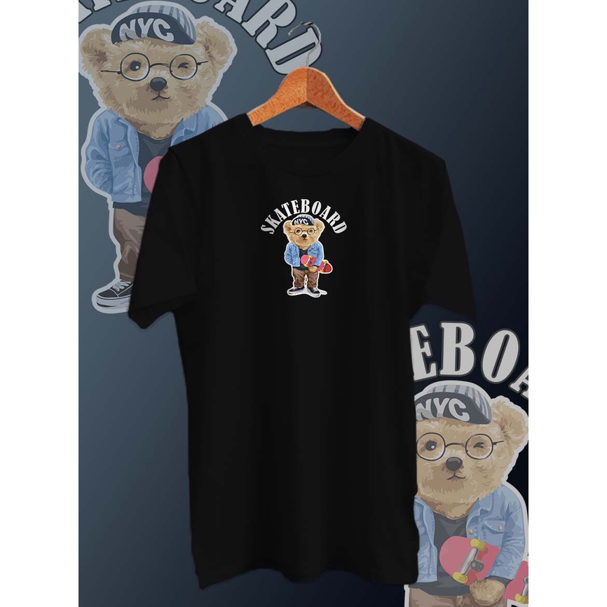 KAOS DISTRO DIGITAL PRINT BEAR SKATEBOARD