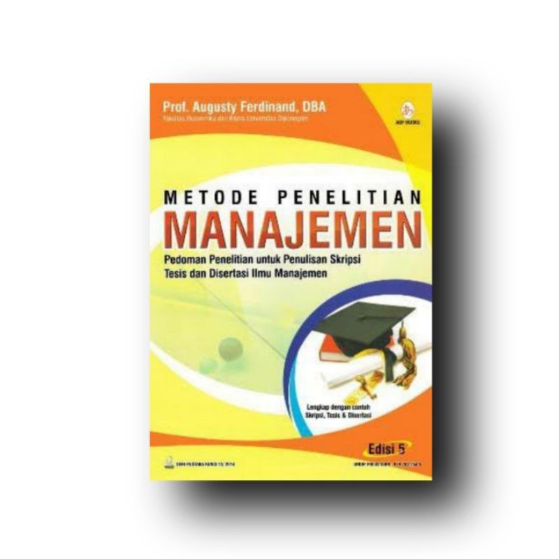 Metode Penelitian Manajemen Edisi 5 Prof Augusty Ferdinand Shopee Indonesia