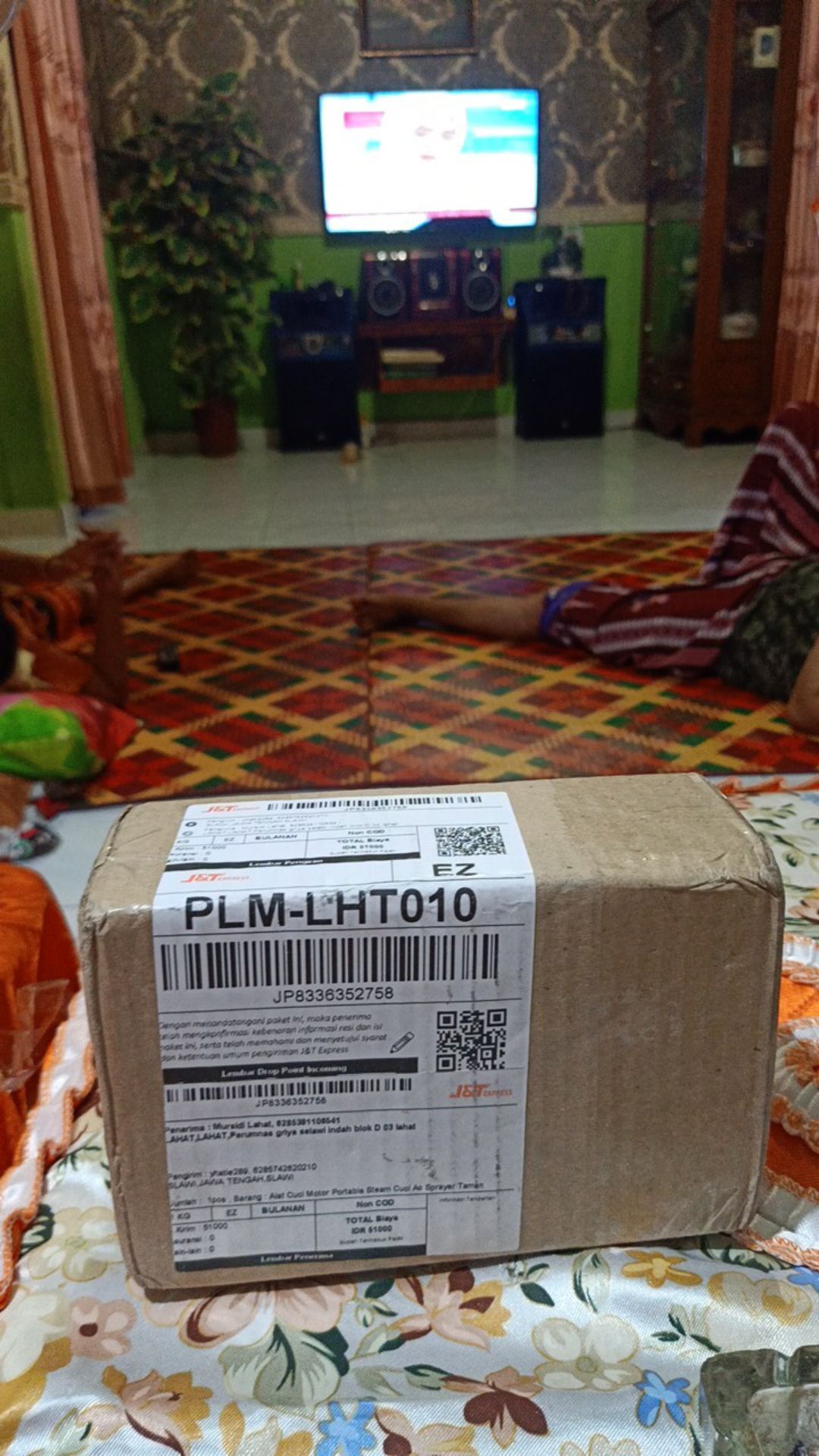 Alat Cuci Motor Portable Steam Cuci Ac Sprayer Taman Tanpa Selang