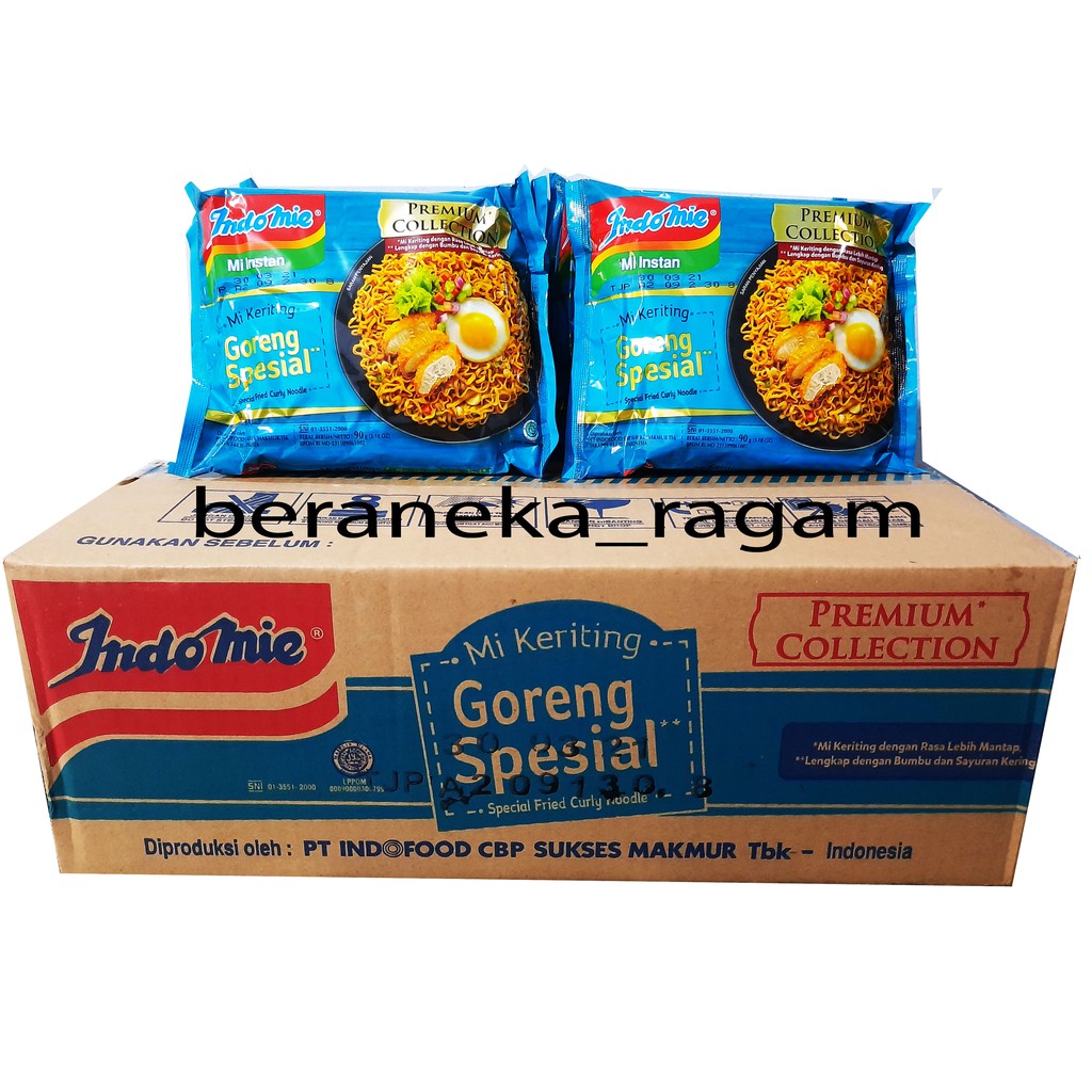 

INDOMIE MI INSTANT KERITING GORENG SPECIAL 90 GRAM | PREMIUM COLLECTION