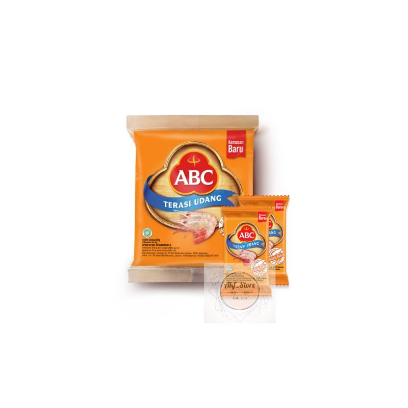 

4,2G TERASI UDANG ABC 1 BAG 20 bungkus