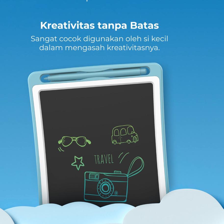 

Barang Terlaris imoo LCD Writing/Drawing Board 10 inch Tablet Papan Listrik Tulis Mainan Anak Garansi Resmi 1 Tahun OET-LDB3`