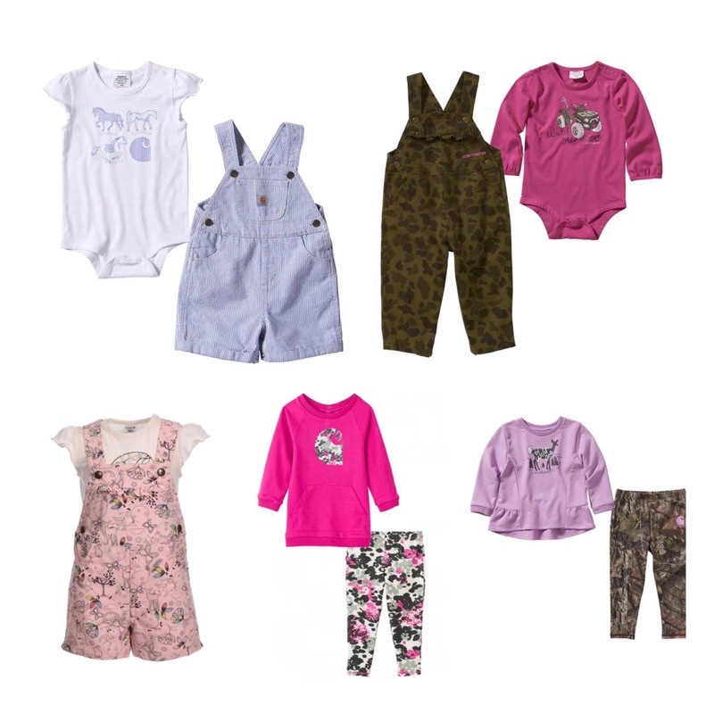 Setelan Anak Bayi Perempuan Carhartt