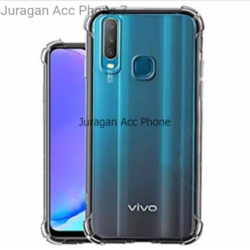 Case Anticrack Soft Case Bening Anti Shock Vivo Y85 Casing Silikon Anti Crack   Vivo Y85 Original