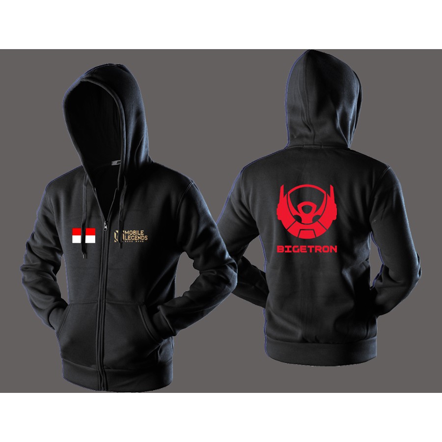 JAKET HOODIE ZIPPERR EVOS MOBILE LEGENDS INDONESIA 2021 - MILK CLOTH
