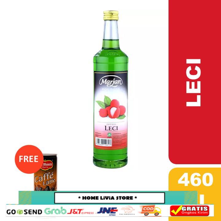 

[Buy 1 GET 1 FREE] Marjan Boudoin Syrup Lychee 460ml + Free Del Monte RTD Caffe Latte