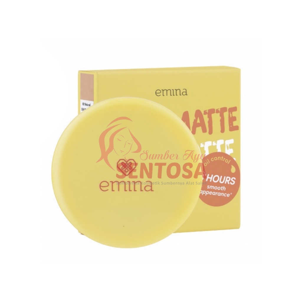 EMINA DAILY MATTE COMPACT POWDER 11GR