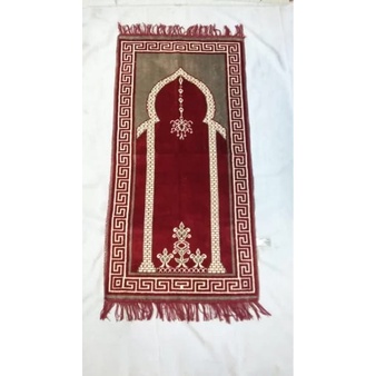SAJADAH ALADIN BULU HALUS PLUS SABLON