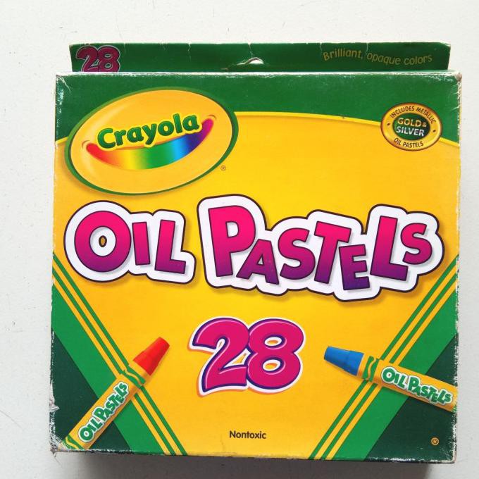 

SALE CRAYOLA OIL PASTELS ISI 28 BATANG WARNA PERALATAN MELUKIS ART SET MENGGAMBAR