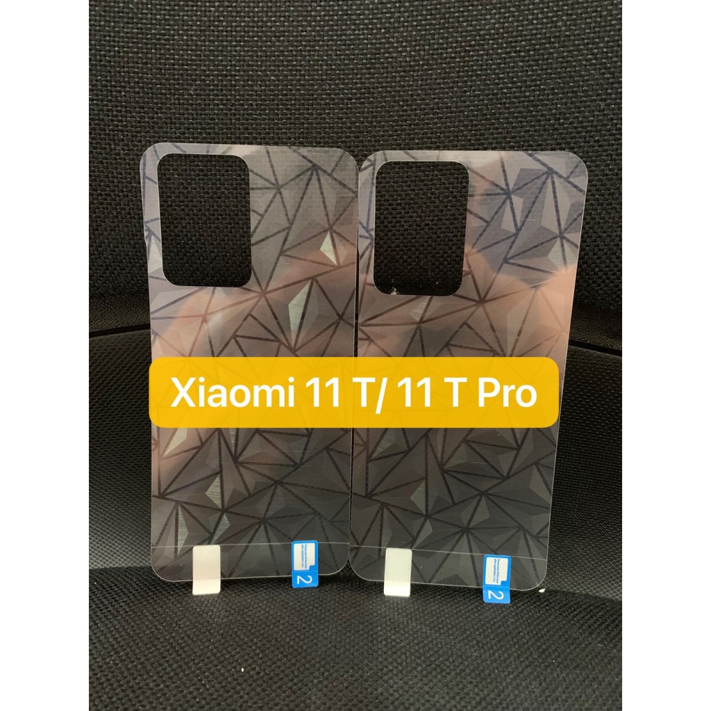 XIAOMI 11T / 11T PRO BACK SKIN DIAMOND 3D GARSKIN ANTI GORES BELAKANG