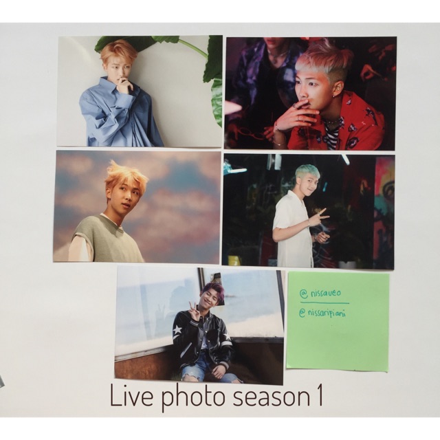 BTS RM Live Photo Oneul Exhibition