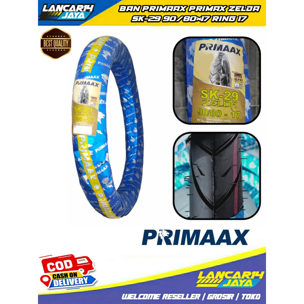 BAN PRIMAAX PRIMAX ZELDA SK-29 90/80X17 RING 17
