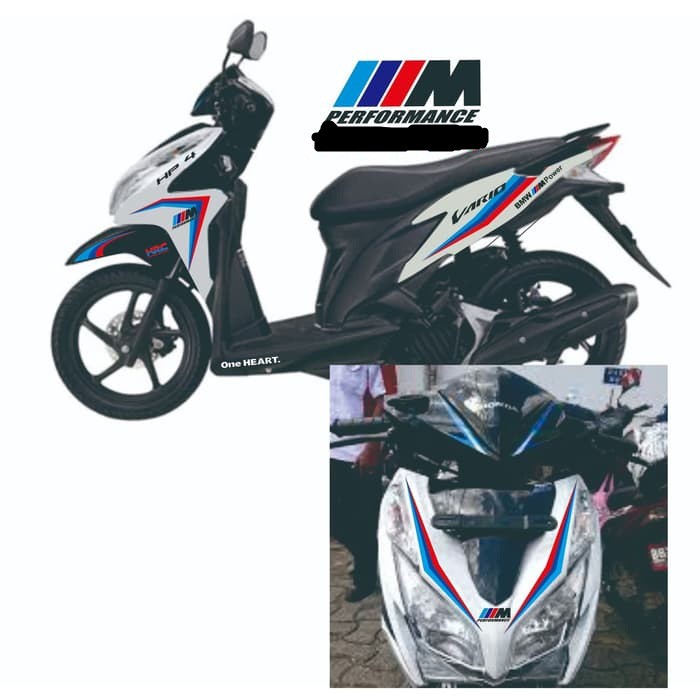 CUTTING STICKER VARIO 125 LAMA LIVERY BMW CUSTOM