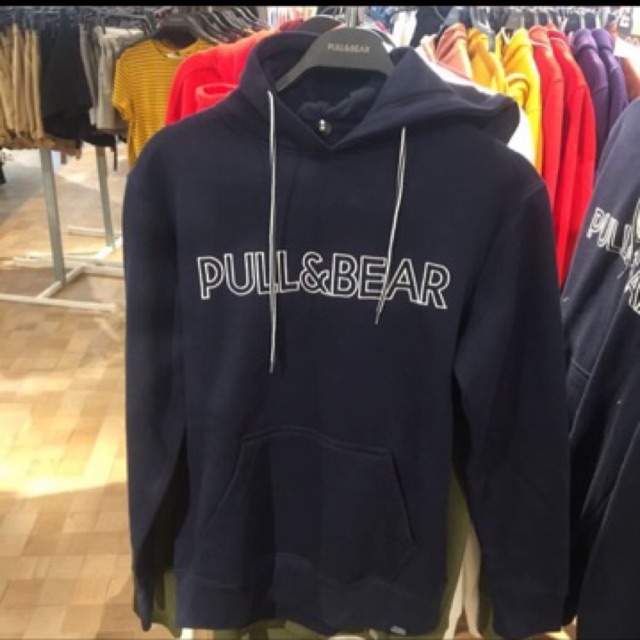 hoodie pull and bear shopee