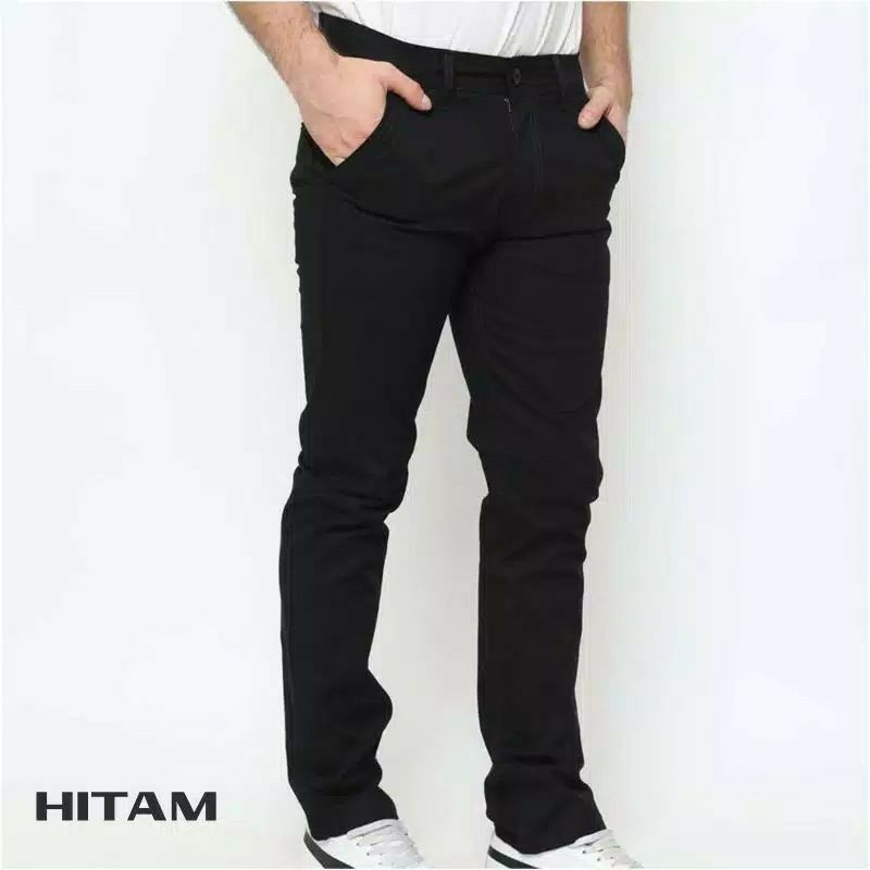 [TERLARIS] CELANA PANJANG PRIA UKURAN 27-38 PREMIUM QUALITY CHINOS SLIMFIT COWOK SKINNY POLOS COWOK Gentleman Boy