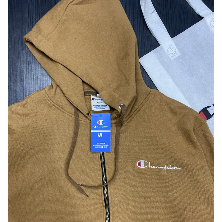 Jakaet Sleting Pria Wanita Hoodie Champion Premium