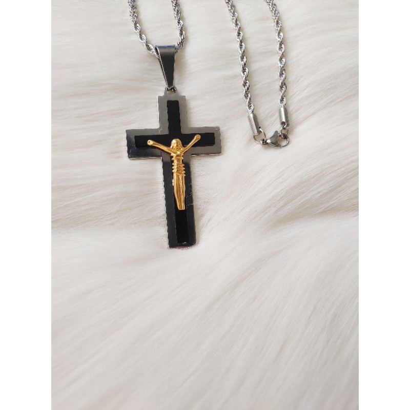 Kalung Salib Yesus Titanium26