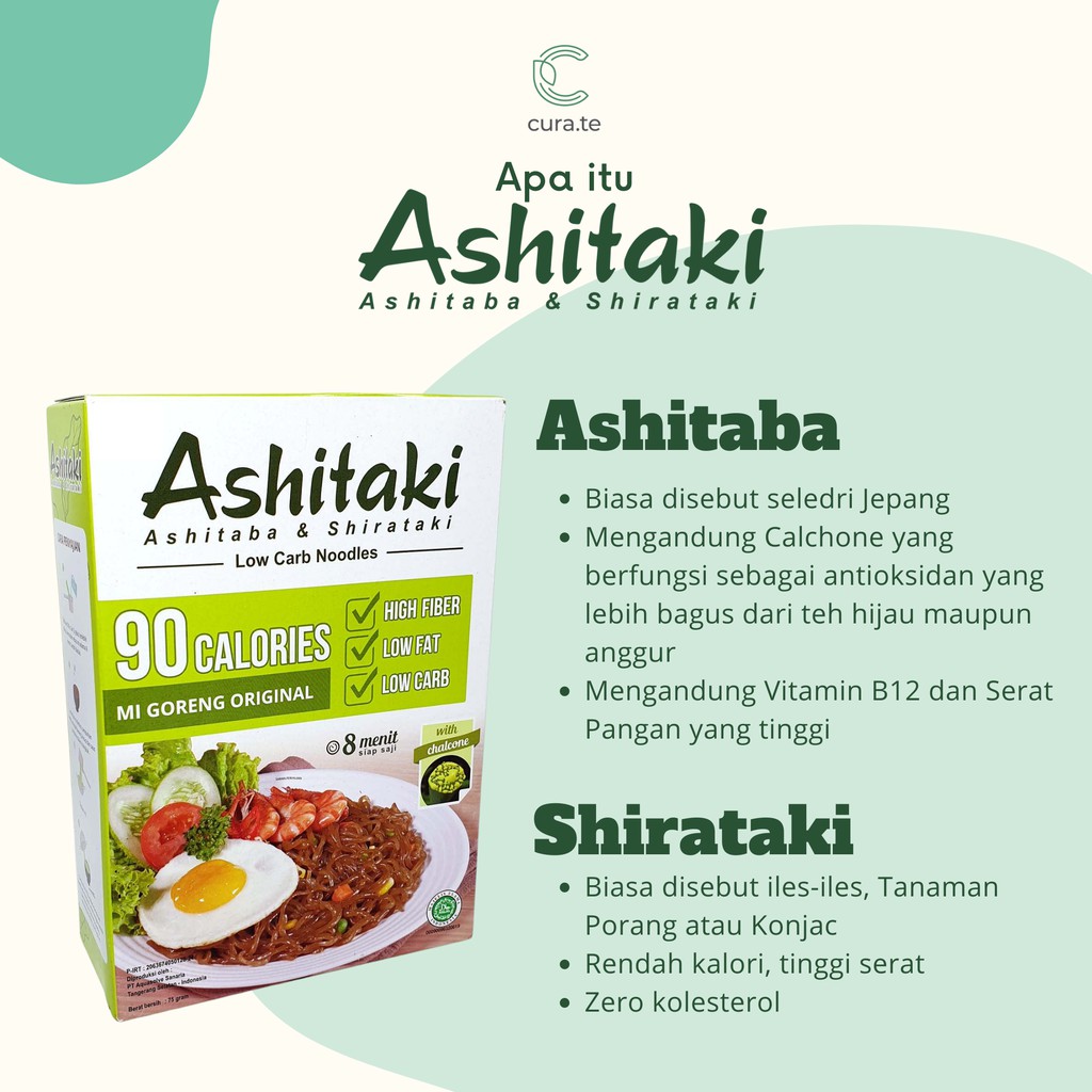 ASHITAKI MIE SHIRATAKI DIET SEHAT ASHITABA | SHIRATAKI NOODLE MIE INSTAN