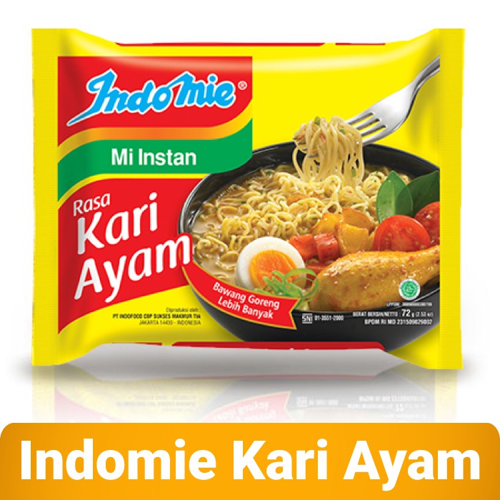 Indomie Kari Ayam per 5 bks