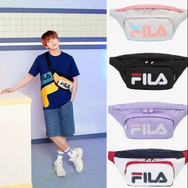 [PRE-ORDER] Fila x BTS Colorful Summer Linear Hip sack