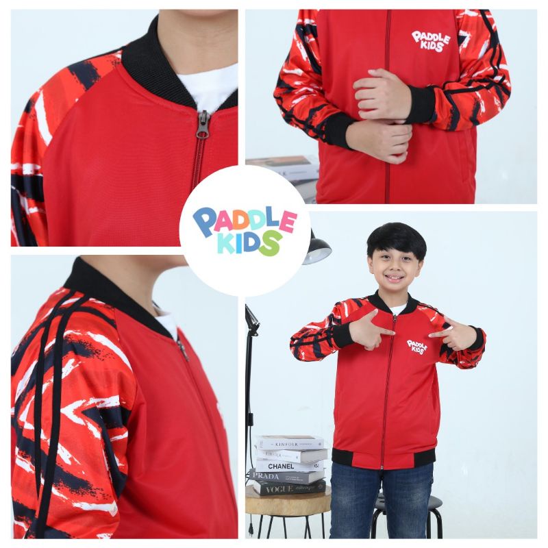 Track Jacket paddle kids boys and girls size Junior 8-16 y Jaket astronot by paddlekids