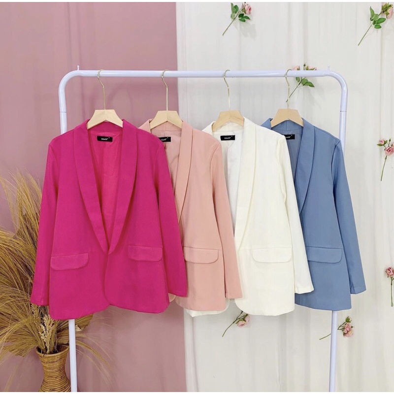 Cindy Blazer Premium - Blazer Colour Full W/Furing B2