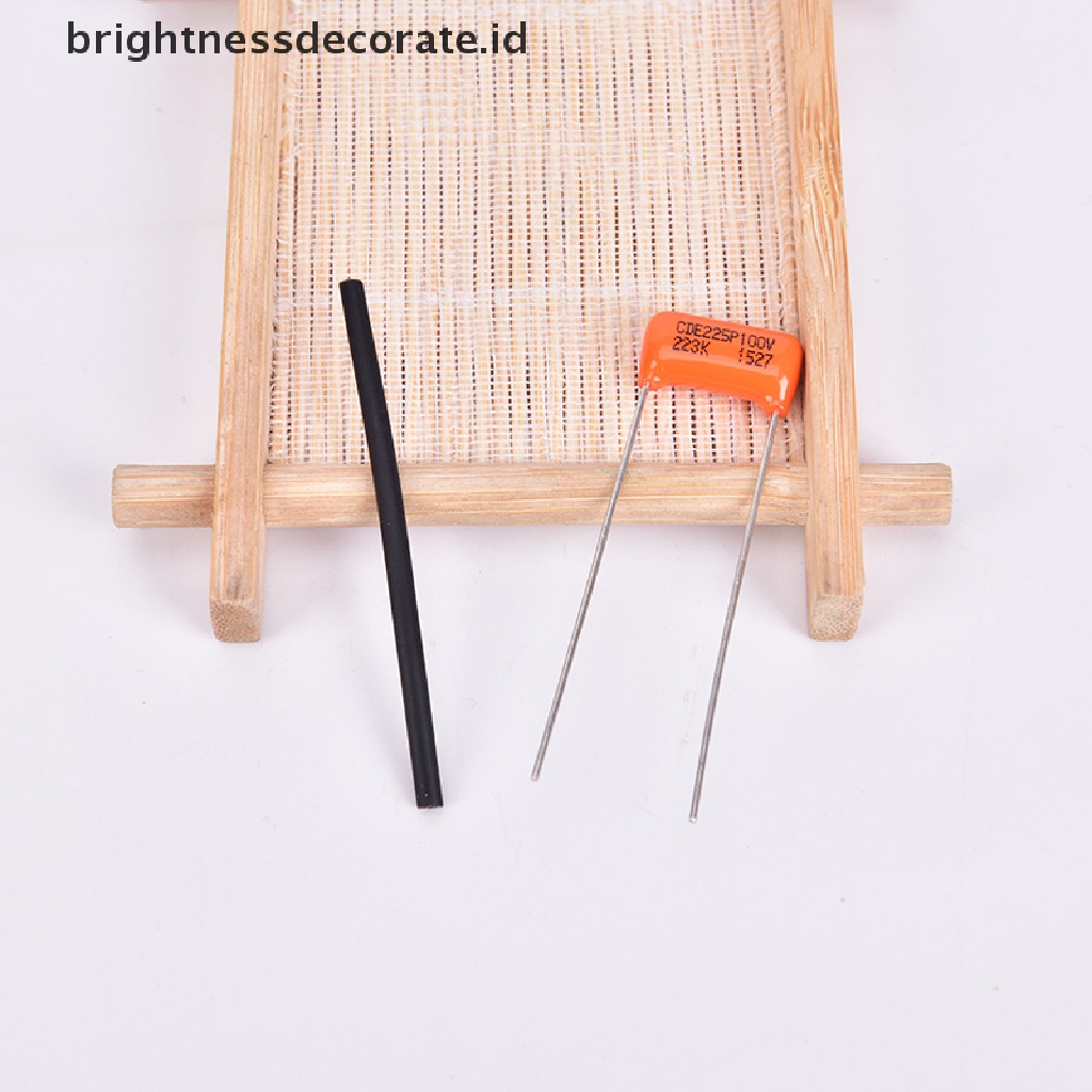 1pc Kapasitor Cde225P 223k 0.022uf 100v Untuk Gitar Elektrik