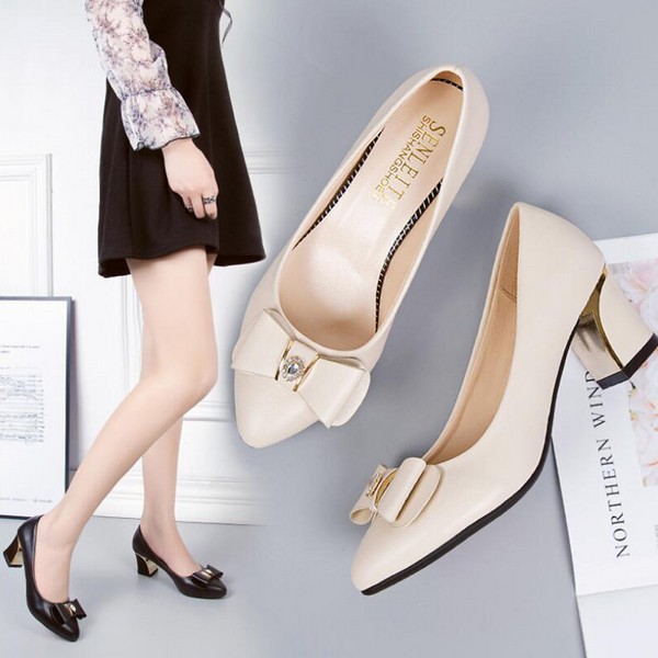 SEPATU HAK WANITA SEPATU HEELS CHUNKY BIG HEELS PITA