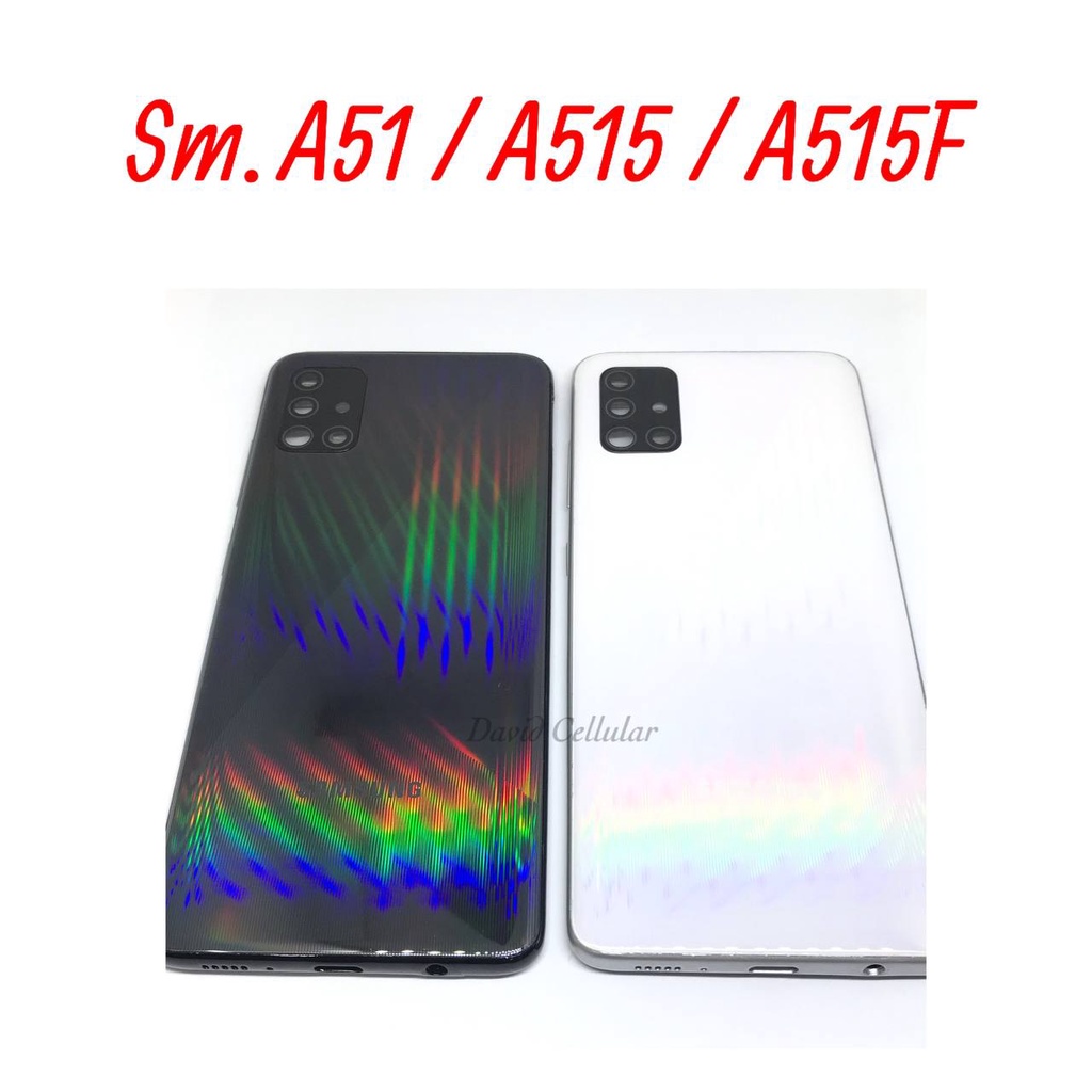 CASING SAMSUNG A51 A515 A515F - BEZEL + TUTUP BELAKANG + TUTUP MESIN - BACKDOOR PISAHAN