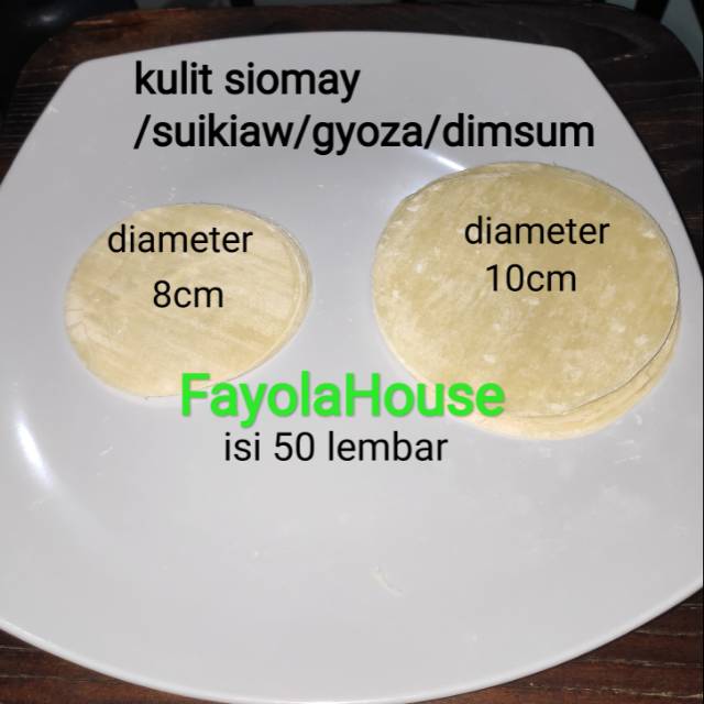 

Kulit Siomay, Suikiau, Dimsum, Gyoza