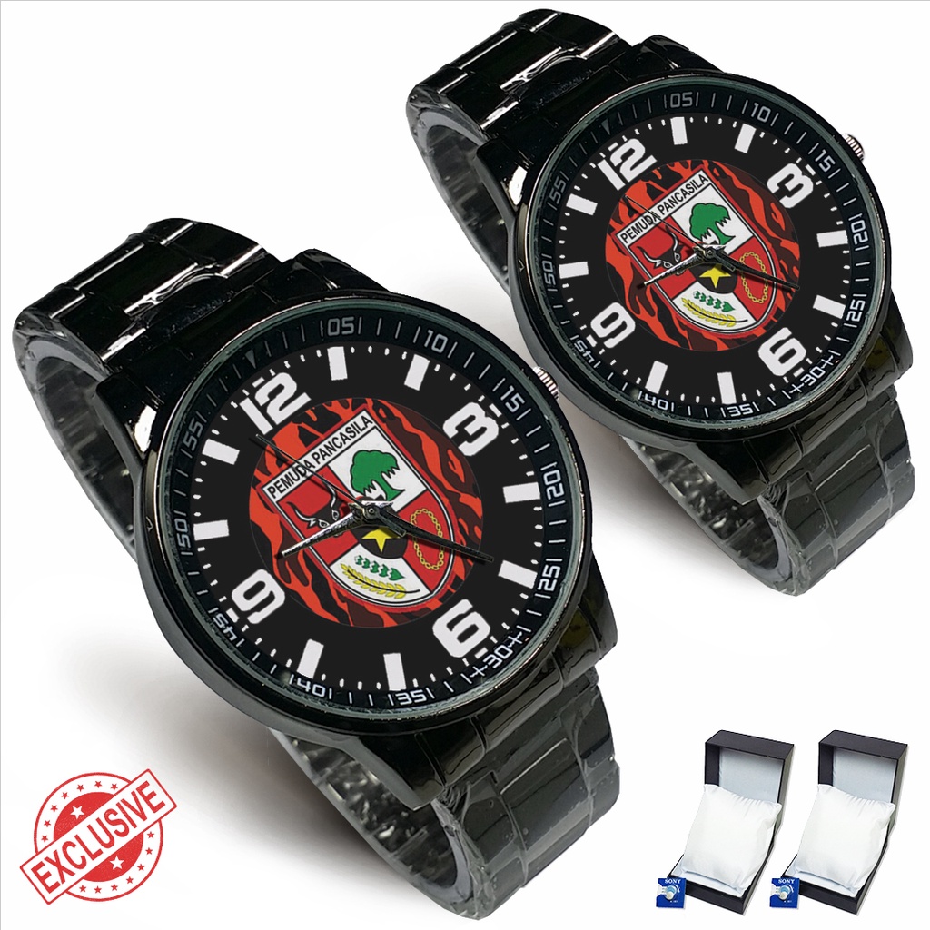 Jam Tangan Rantai Couple PP PEMUDA PANCASILA (Nice)