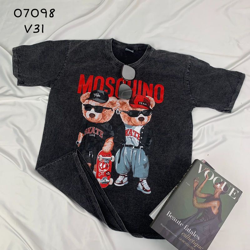 07098 7 85 Kaos Oversize Wash Acid Wanita | Big size kaos wanita | Kaos wash Acid Bangkok