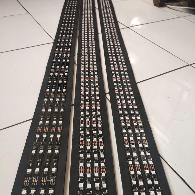 Strobo kaca 50 mode 12/24 votl 4 baris mobil buss truk engkel Fuso grand max l300