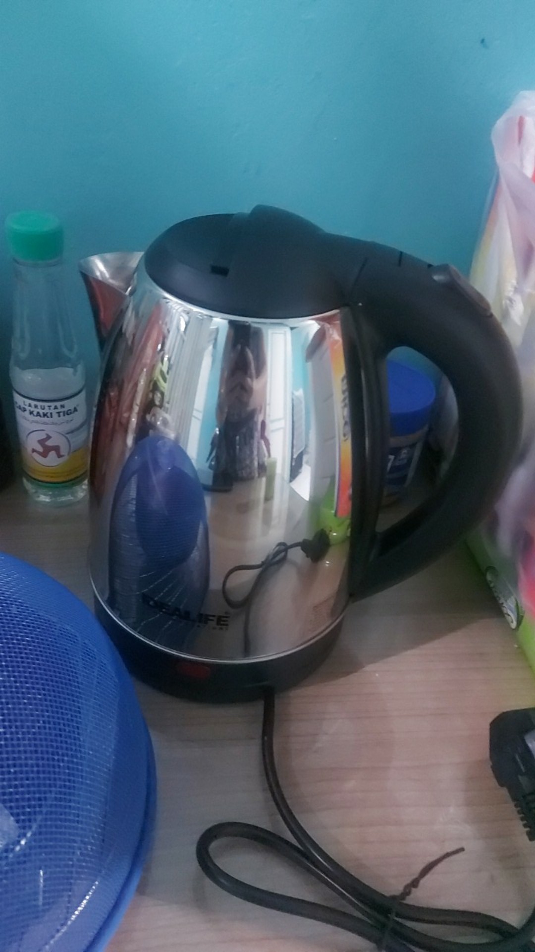 Teko Listrik / Electric Kettle Stainless 1.8 Liter Idealife Il-110