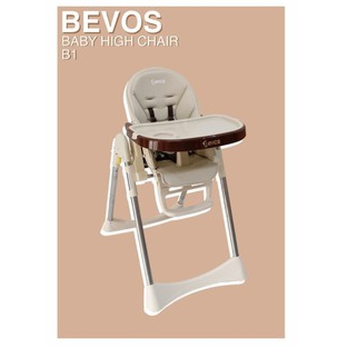 Bevos Baby High Chair Tempat Duduk Kursi Makan Bayi Anak B1 LINK KHUSUS GOJEK/GRAB