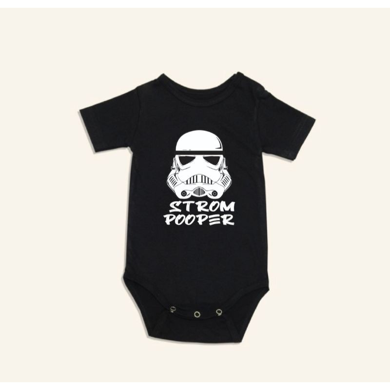 Jumper Bayi / Romper Bayi/ Bodysuit Bayi Motif Star Wars Strom Tropper